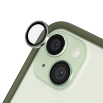 RHINOSHIELD camerabescherming iPhone 15/15 Plus (groen)
