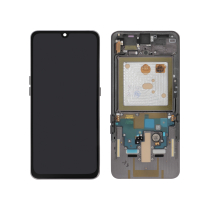 Compleet scherm zwart OLED Galaxy A80 (A805F) (met frame)