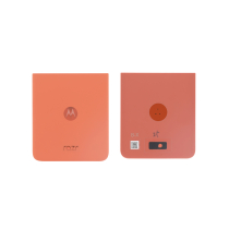 Achterglas oranje Motorola Razr 50