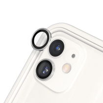 RHINOSHIELD camerabescherming iPhone 11/12/12 Mini (zilver)