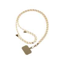 FAIRPLAY telefoonkoord 120cm STELLA (wit/goud)