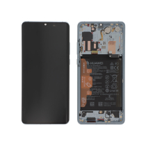 Compleet scherm parelmoerwit Huawei P30 Pro (geïntegreerde batterij)