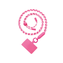 FAIRPLAY telefoonkoord 120cm FLORA (roze/wit)
