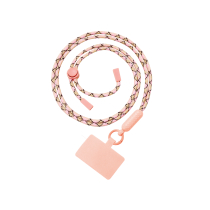 FAIRPLAY telefoonkoord 120cm FLORA (roze/bruin)