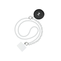 FAIRPLAY lange telefoonketting 120cm Aura (zilver)