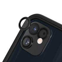 RHINOSHIELD camerabescherming iPhone 11/12/12 Mini (zwart)