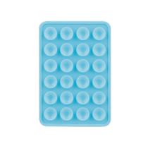 Universele zuignaphouder (blauw)