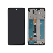 Complete Screen Black Moto G31 (With Frame)