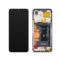 Compleet scherm zwart Honor 70 Lite (geïntegreerde batterij)