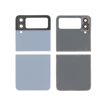 Achterglas blauw Galaxy Z Flip4 (F721B) (zonder logo)
