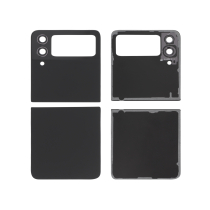 Achterglas zwart Galaxy Z Flip4 (F721B) (zonder logo)