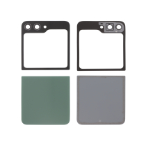 Compleet achterglas groen Galaxy Z Flip5 (F731B) (zonder logo)