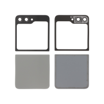 Compleet achterglas grijs Galaxy Z Flip5 (F731B) (zonder logo)