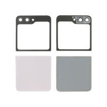 Compleet achterglas lavendel Galaxy Z Flip5 (F731B) (zonder logo)