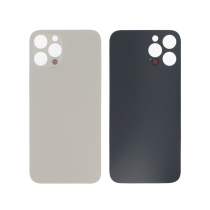 Achterglas goud iPhone 12 Pro Max (grote opening) (zonder logo)
