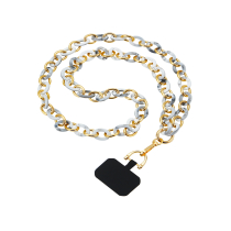 FAIRPLAY lange ketting 120 cm ALESSIA (marmer)