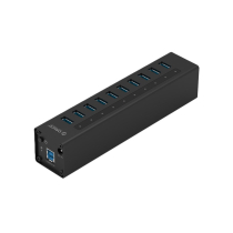ORICO Hub Aluminium 10 poorten USB 3.0 (A3H10-BK)