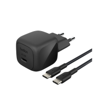 BELKIN netadapter 45W + kabel USB-C naar USB-C 1m (PVC) (zwart)