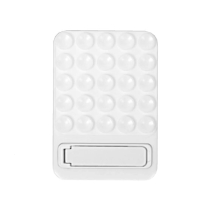 Zuignaphouder met ingebouwde standaard (wit)