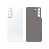 Achterglas wit Galaxy S21 5G (G991B) (zonder logo)