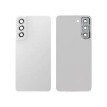 Achterglas wit Galaxy S21 FE (G990B) (zonder logo)