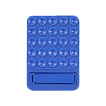 Zuignaphouder met ingebouwde standaard (blauw)