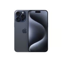 iPhone 15 Pro Max 256 GB (blauw titanium) (Grade A) (Margin VAT) (Refurbished)