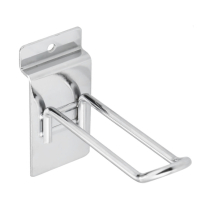 Dubbele draadhaak 10cm (set van 40 stuks)