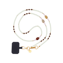 FAIRPLAY lange telefoonketting Neya 120 cm (wit)