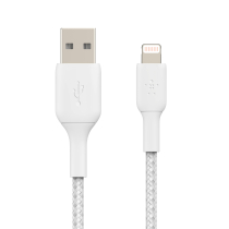 BELKIN gevlochten kabel Lightning 1m (wit)