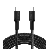 BELKIN gevlochten kabel PCR USB-C naar USB-C 240W 2.0 3m (zwart)