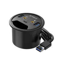ORICO bureau-inbouwhub USB 3.0 (DESK-2U1C)