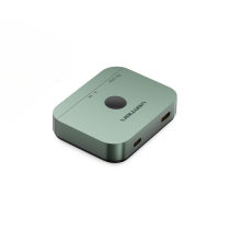 VENTION adapter HDMI bidirectioneel 2 poorten (groen)