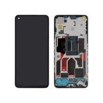Compleet scherm OLED zwart Oppo Find X3 Lite (met frame)