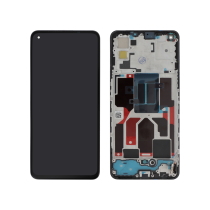 Compleet scherm zwart Oppo Find X3 Lite (met frame) (ReLife)