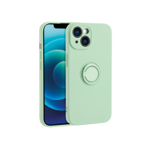 Beschermhoesje Finger Grip iPhone 16 Pro (groen Pastel)