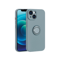 Beschermhoesje Finger Grip iPhone 15 Pro Max (leigrijs)
