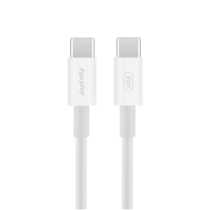 FAIRPLAY kabel 60W USB-C naar USB-C 2m (wit)