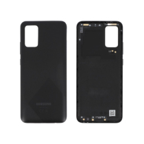 Achterglas zwart Galaxy A02s (A025G)