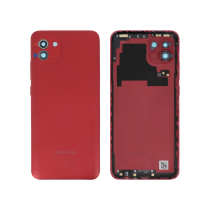 Achterglas rood Galaxy A03 (A035G)