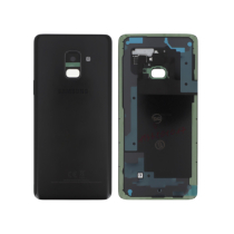 Achterglas zwart Galaxy A8 2018 (A530F)
