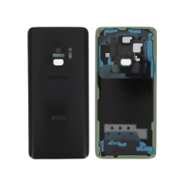 Achterglas carbonzwart Galaxy S9 Duos (G960F)