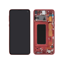 Compleet scherm rood Galaxy S10e (G970F)