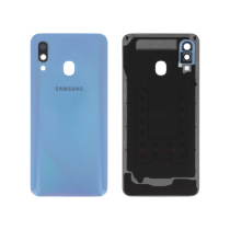 Achterglas blauw Galaxy A40 (A405F)