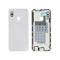 Achterglas wit Galaxy A20e (A202F)