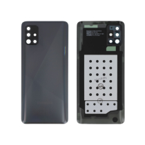 Achterglas zwart Galaxy A51 (A515F)