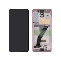 Compleet scherm roze Galaxy S20 (G980F/G981B) (zonder Cam)