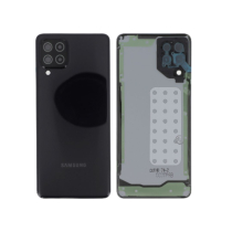 Achterglas zwart Galaxy A22 4G (A225F)