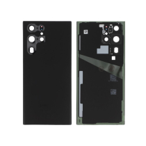 Achterglas zwart Galaxy S22 Ultra (G908B)