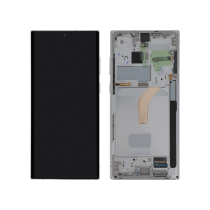 Compleet scherm wit Galaxy S22 Ultra (S908)